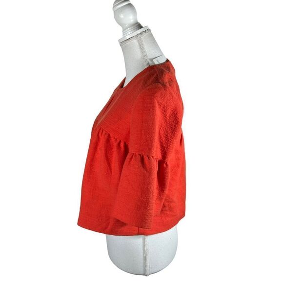 Ann Taylor Loft Orange Boucle Jacket - Picture 4 of 8